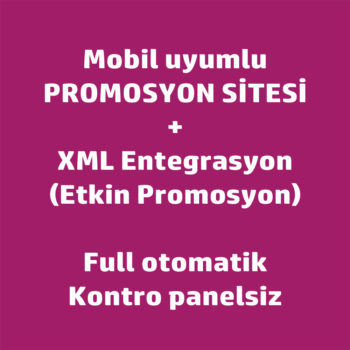 Etkin Promosyon XML Entegrasyon